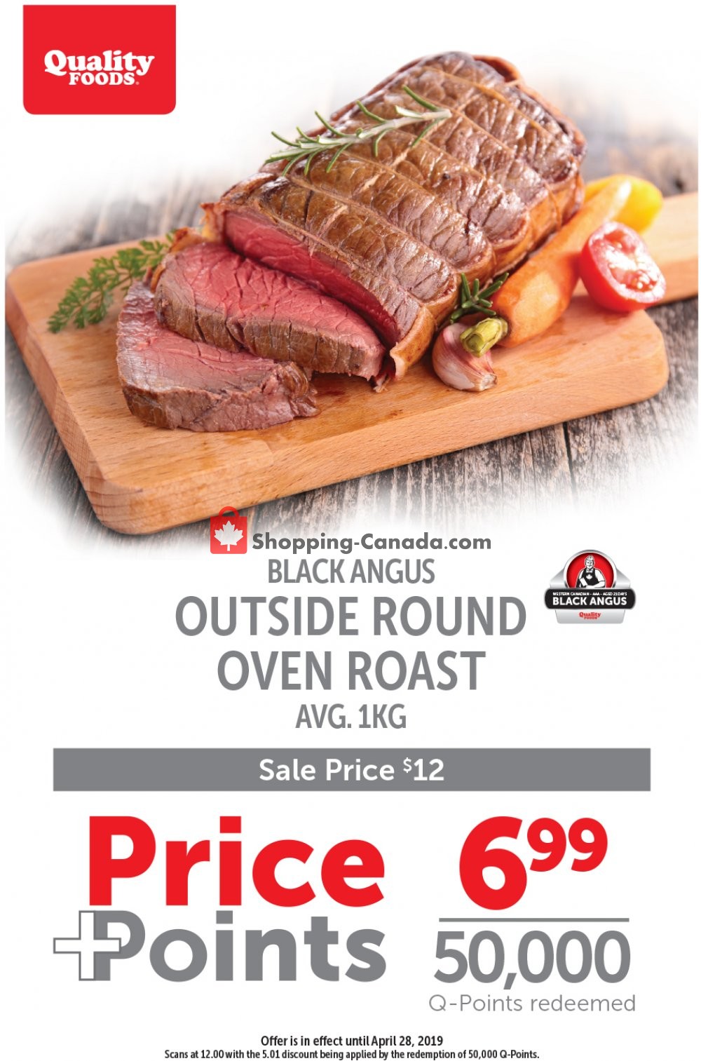 Quality Foods flyer from Monday April 22, 2019 to Sunday April 28, 2019 - page 2