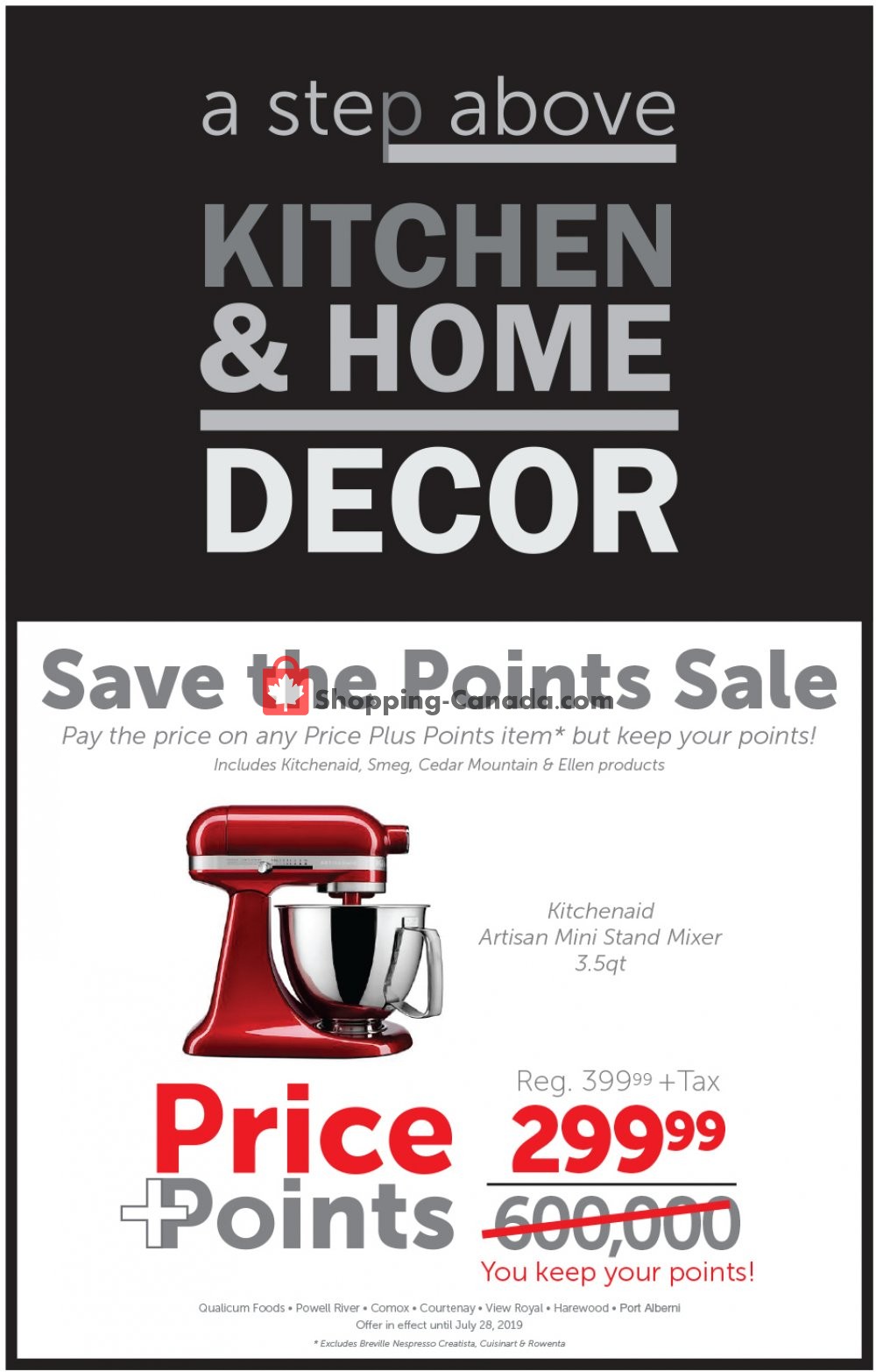Quality Foods flyer from Monday July 22, 2019 to Sunday July 28, 2019 - page 1
