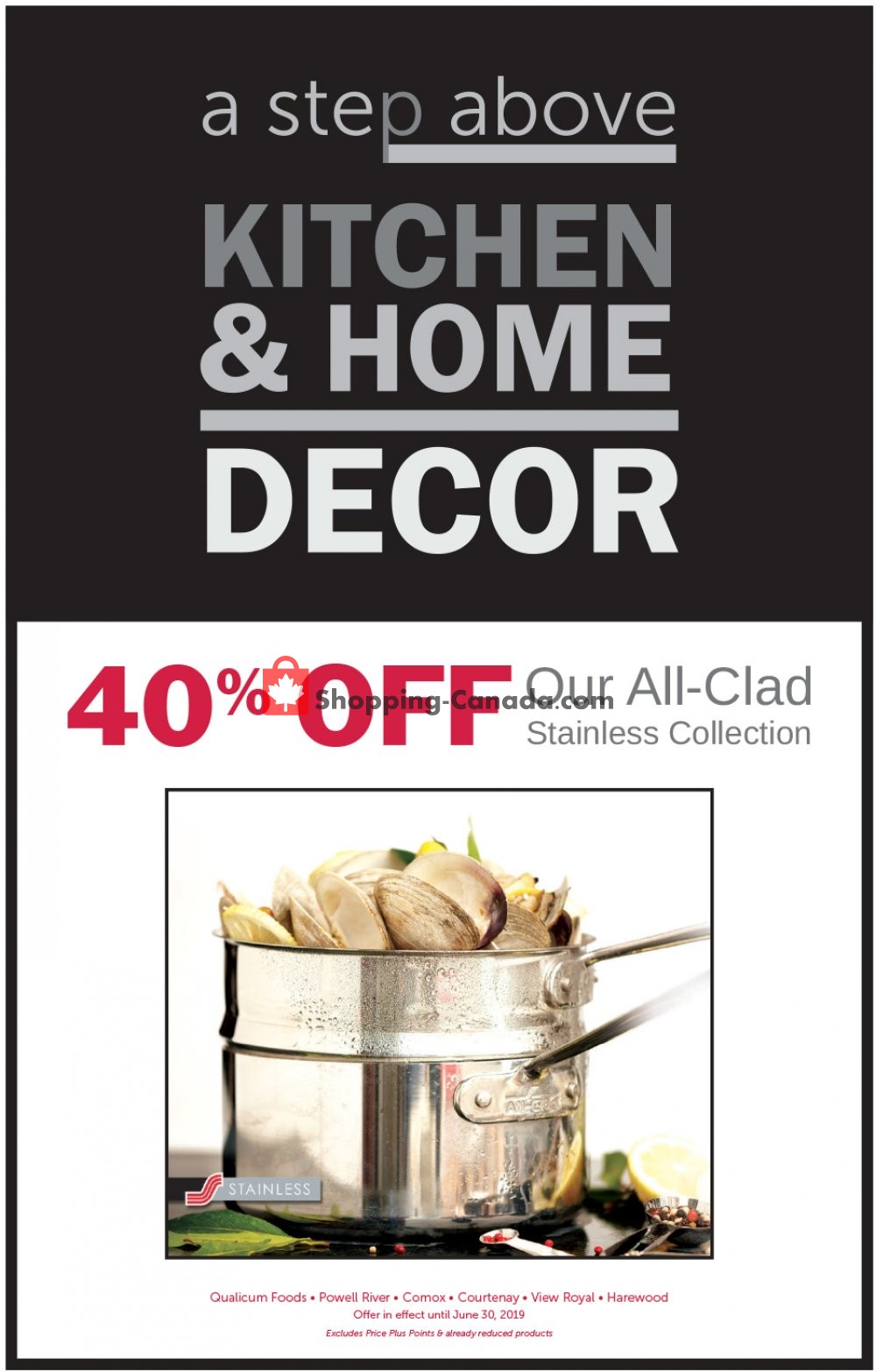 Quality Foods flyer from Monday June 24, 2019 to Sunday June 30, 2019 - page 1