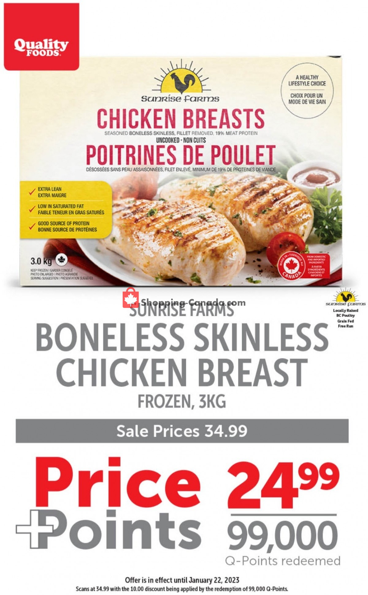 Quality Foods flyer from Monday January 16, 2023 to Sunday January 22, 2023 - page 2