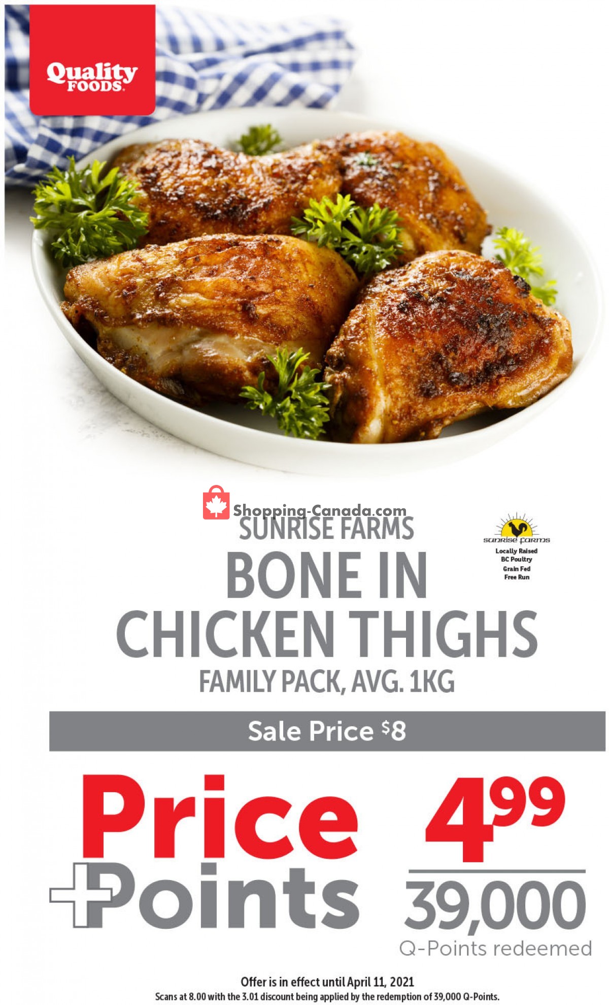 Quality Foods flyer from Monday April 5, 2021 to Sunday April 11, 2021 - page 2