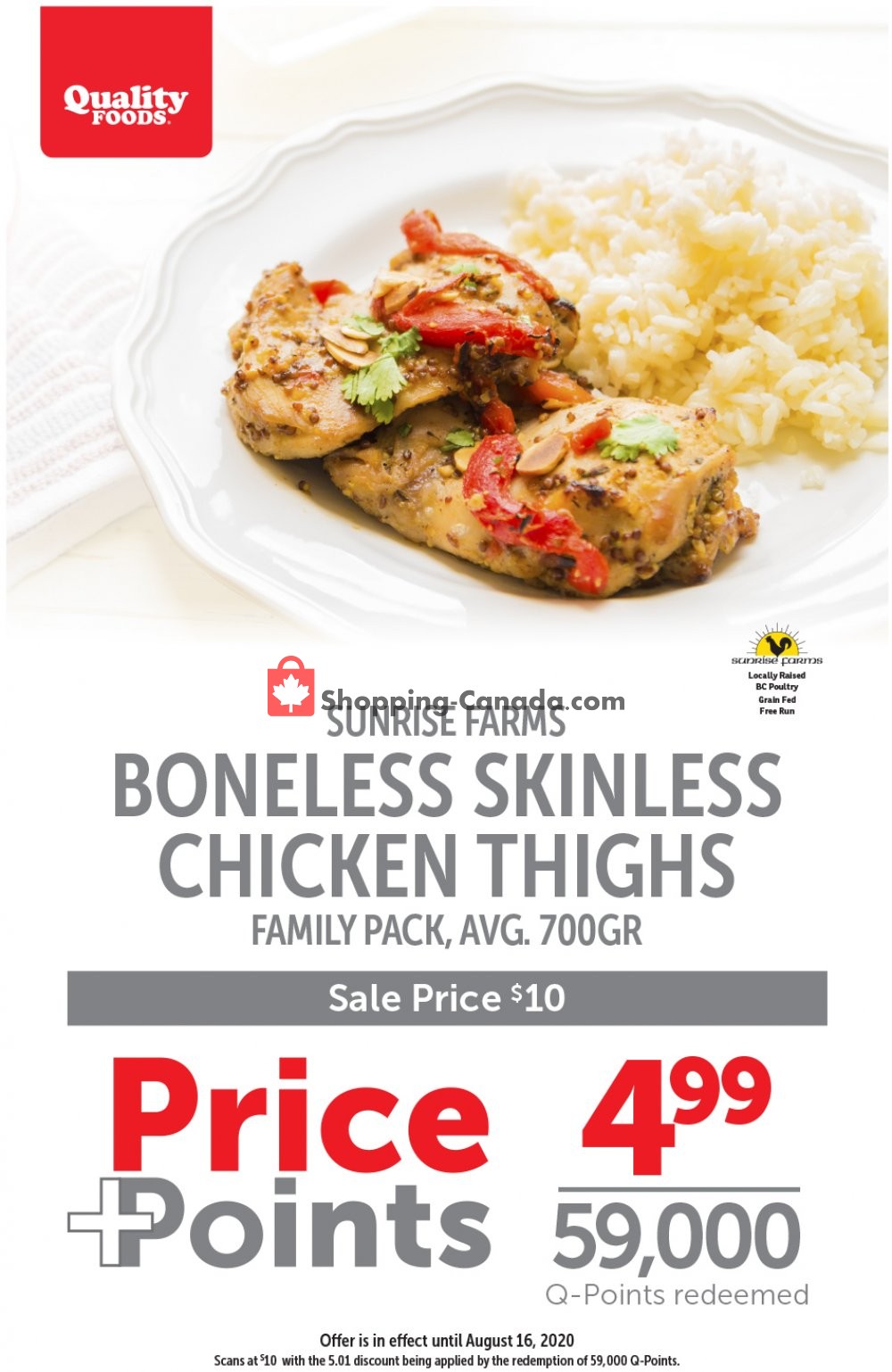 Quality Foods flyer from Monday August 10, 2020 to Sunday August 16, 2020 - page 2