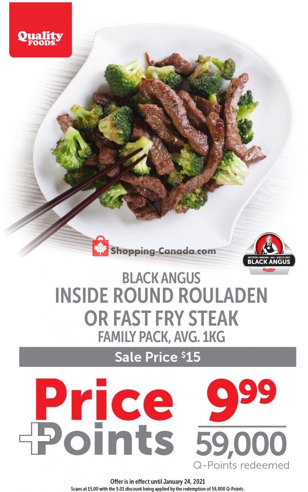 Quality Foods flyer from Monday January 18, 2021 to Sunday January 24, 2021 - page 2