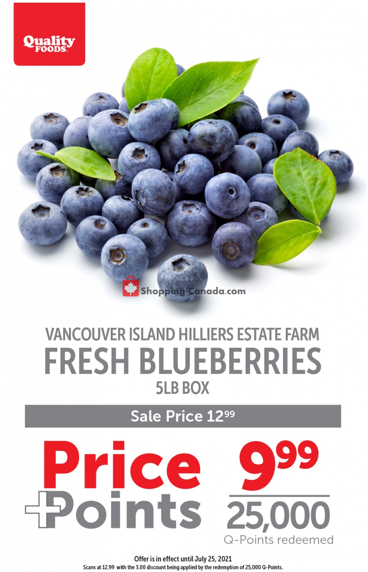 Quality Foods flyer from Monday July 19, 2021 to Sunday July 25, 2021 - page 3