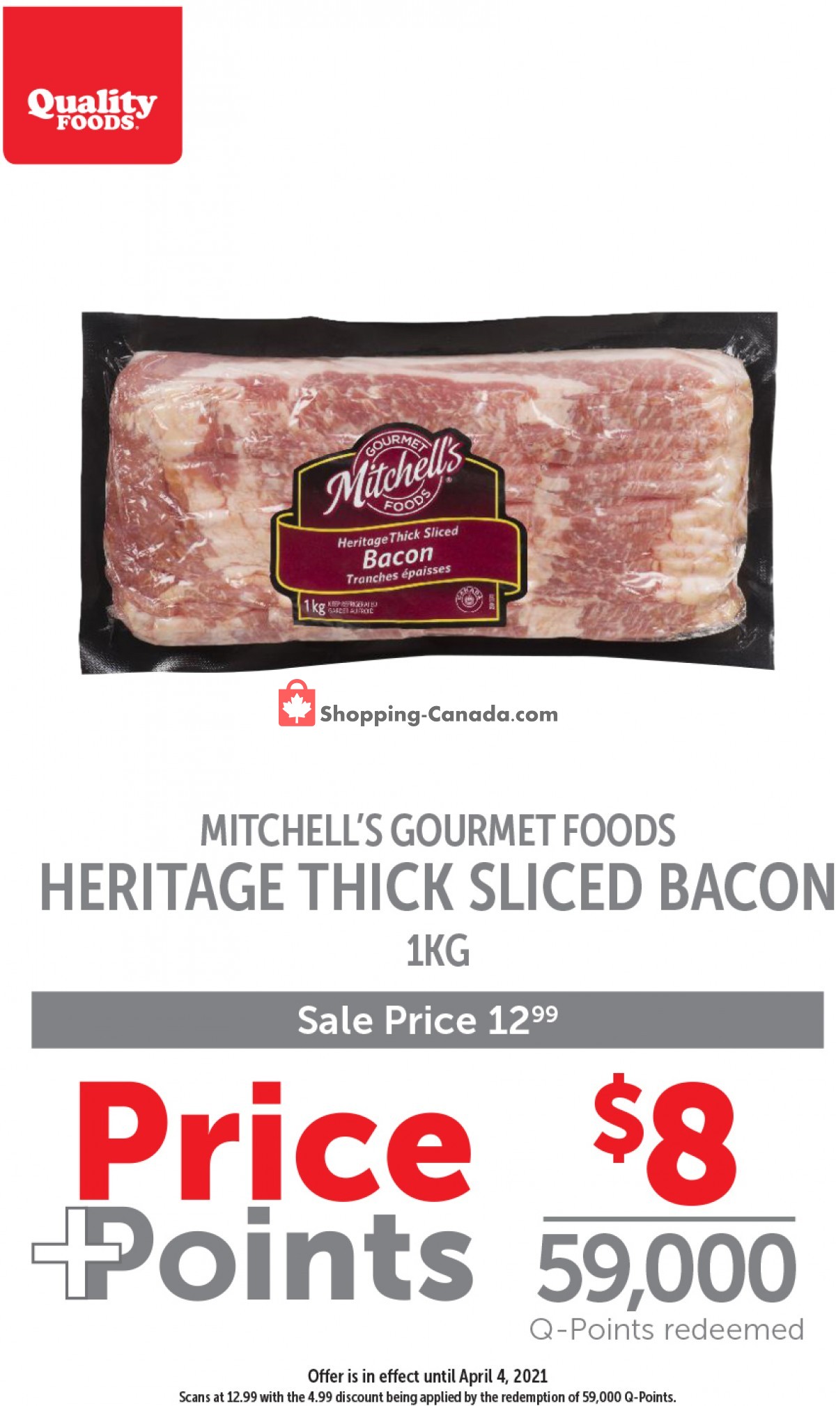 Quality Foods flyer from Monday March 29, 2021 to Sunday April 4, 2021 - page 2