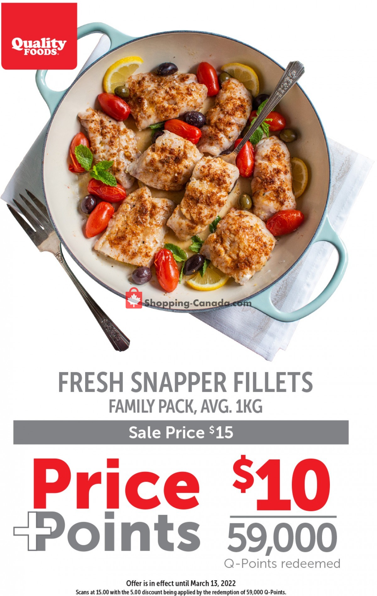 Quality Foods Canada, flyer (Price Points) March 7 March 13, 2022