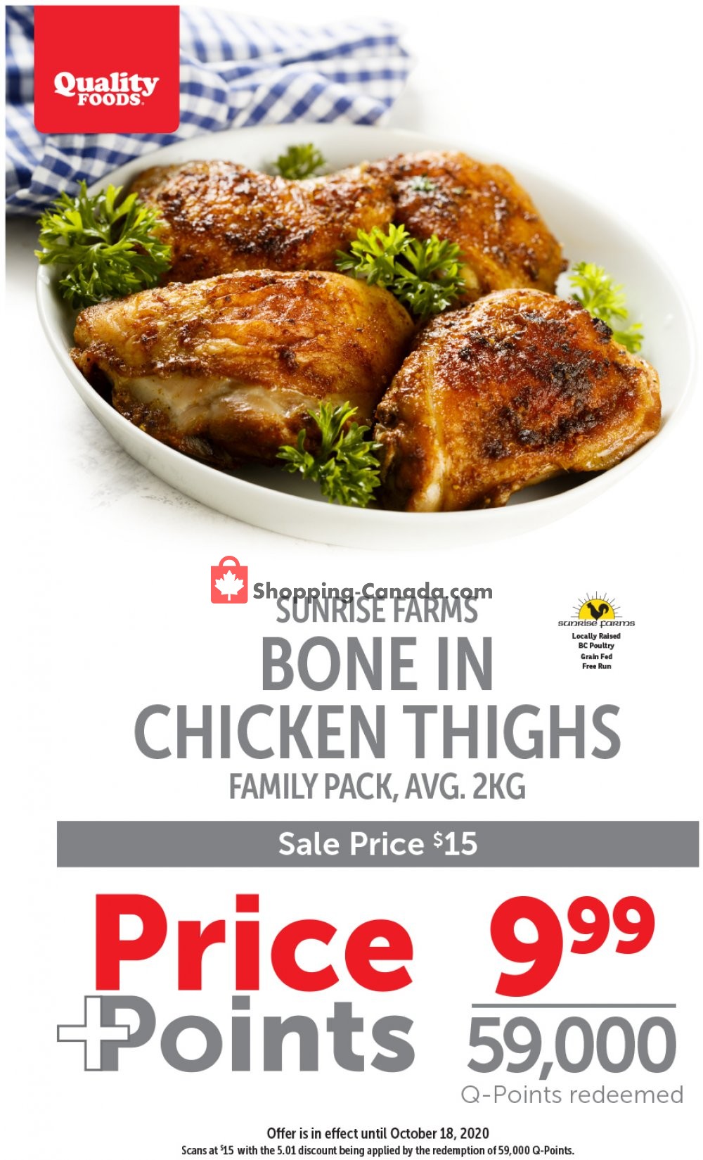 Quality Foods flyer from Monday October 12, 2020 to Sunday October 18, 2020 - page 2
