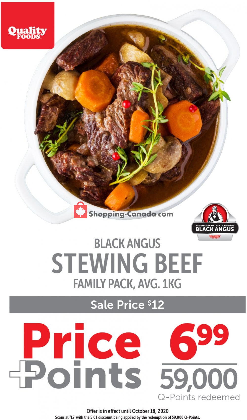 Quality Foods flyer from Monday October 12, 2020 to Sunday October 18, 2020 - page 3