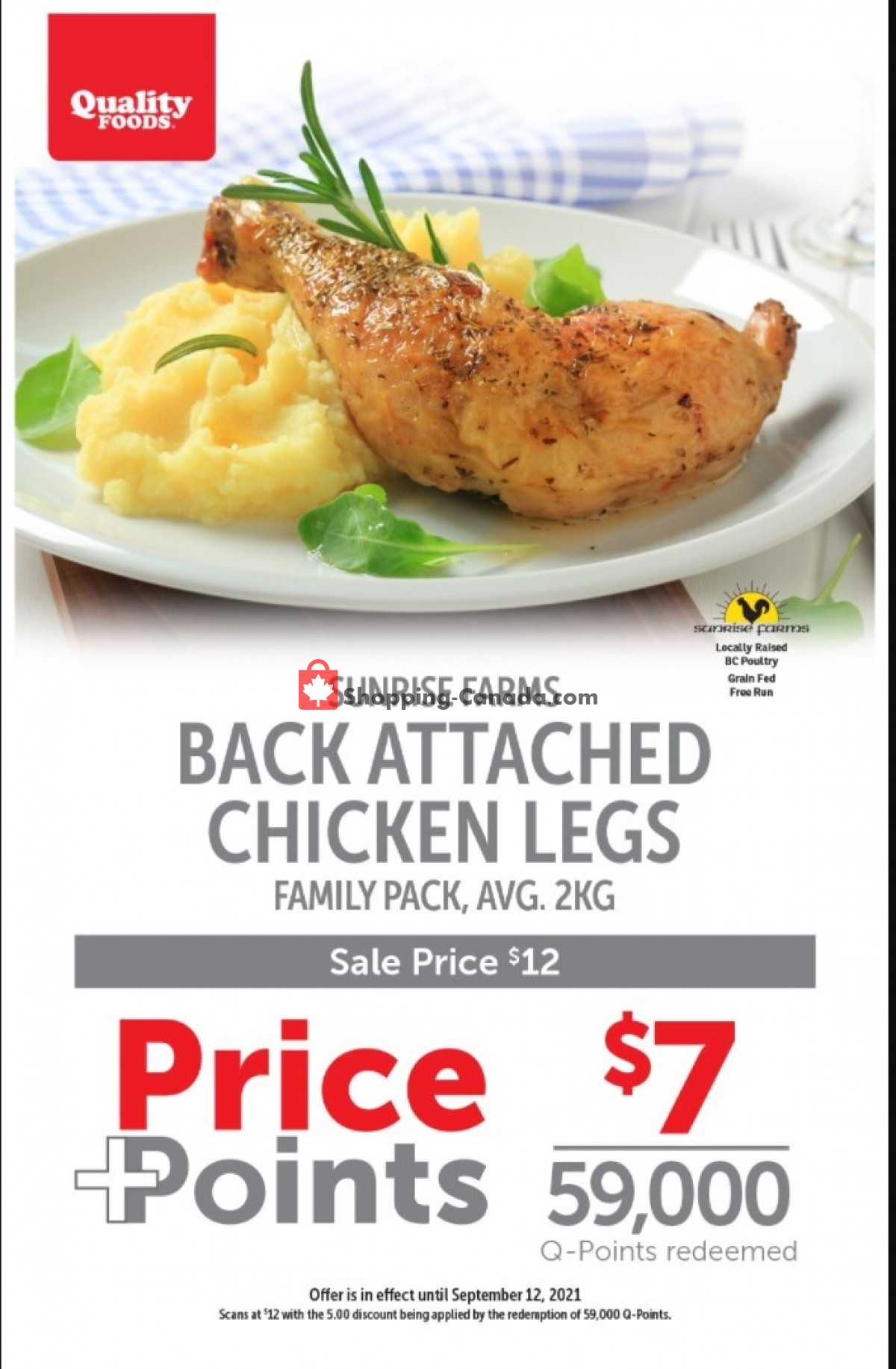 Quality Foods flyer from Monday September 6, 2021 to Sunday September 12, 2021 - page 2