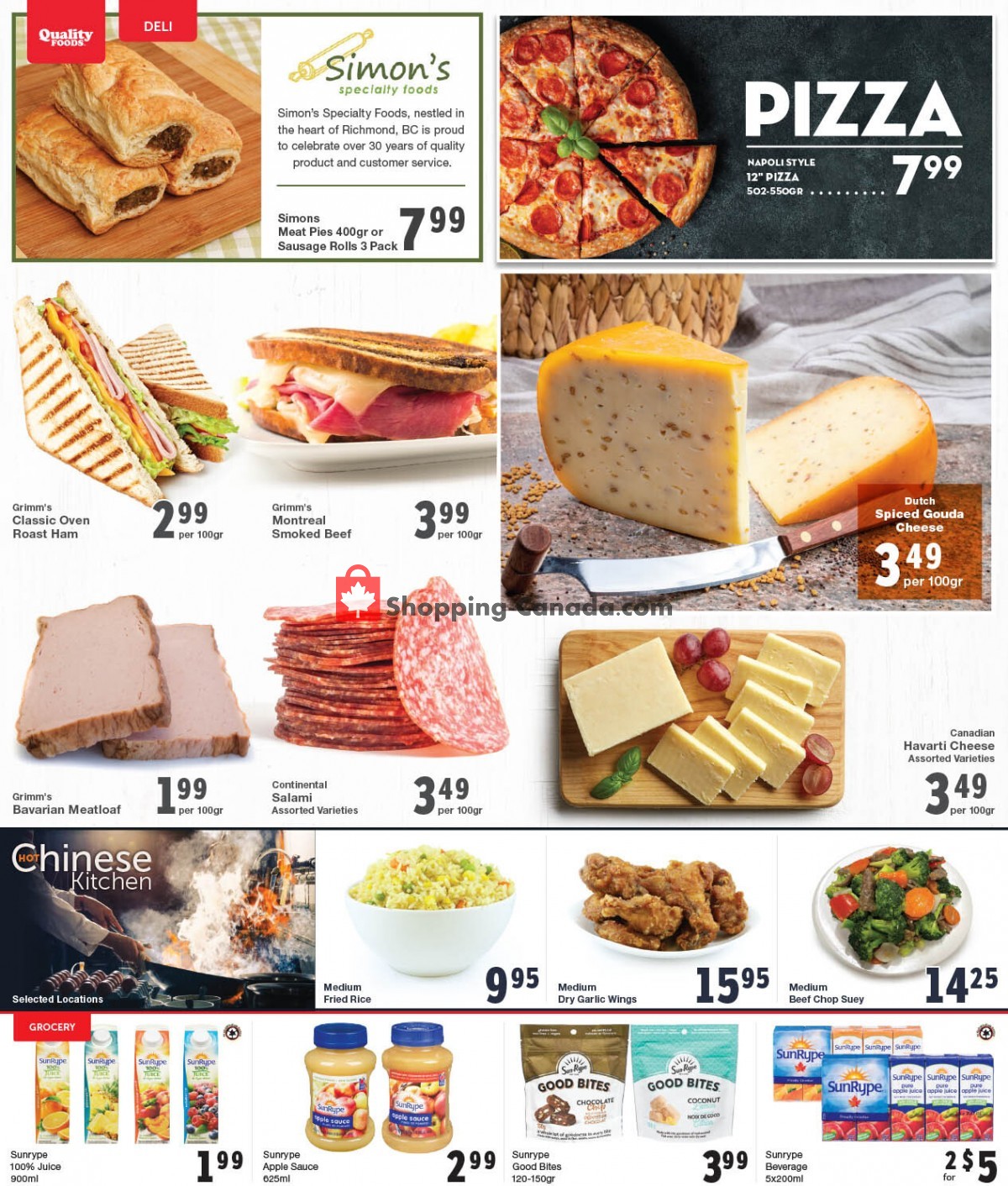 Quality Foods flyer from Monday October 16, 2023 to Sunday October 22, 2023 - page 8