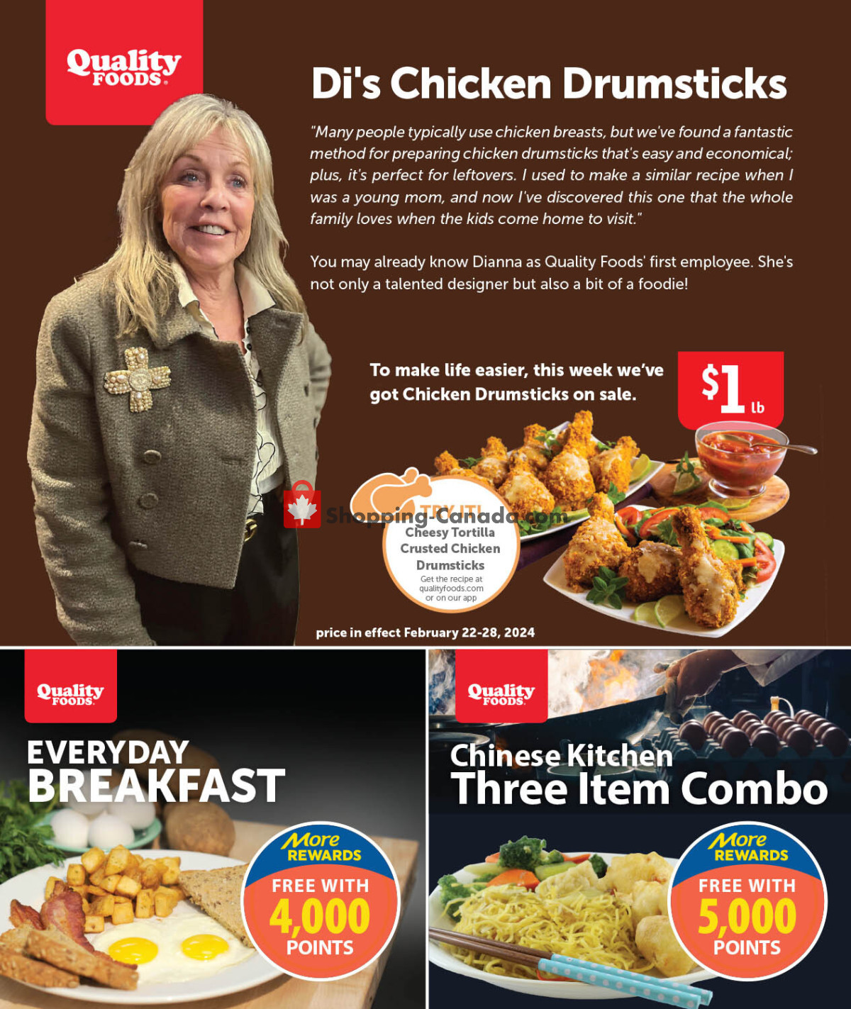 Quality Foods flyer from Thursday February 22, 2024 to Wednesday February 28, 2024 - page 17