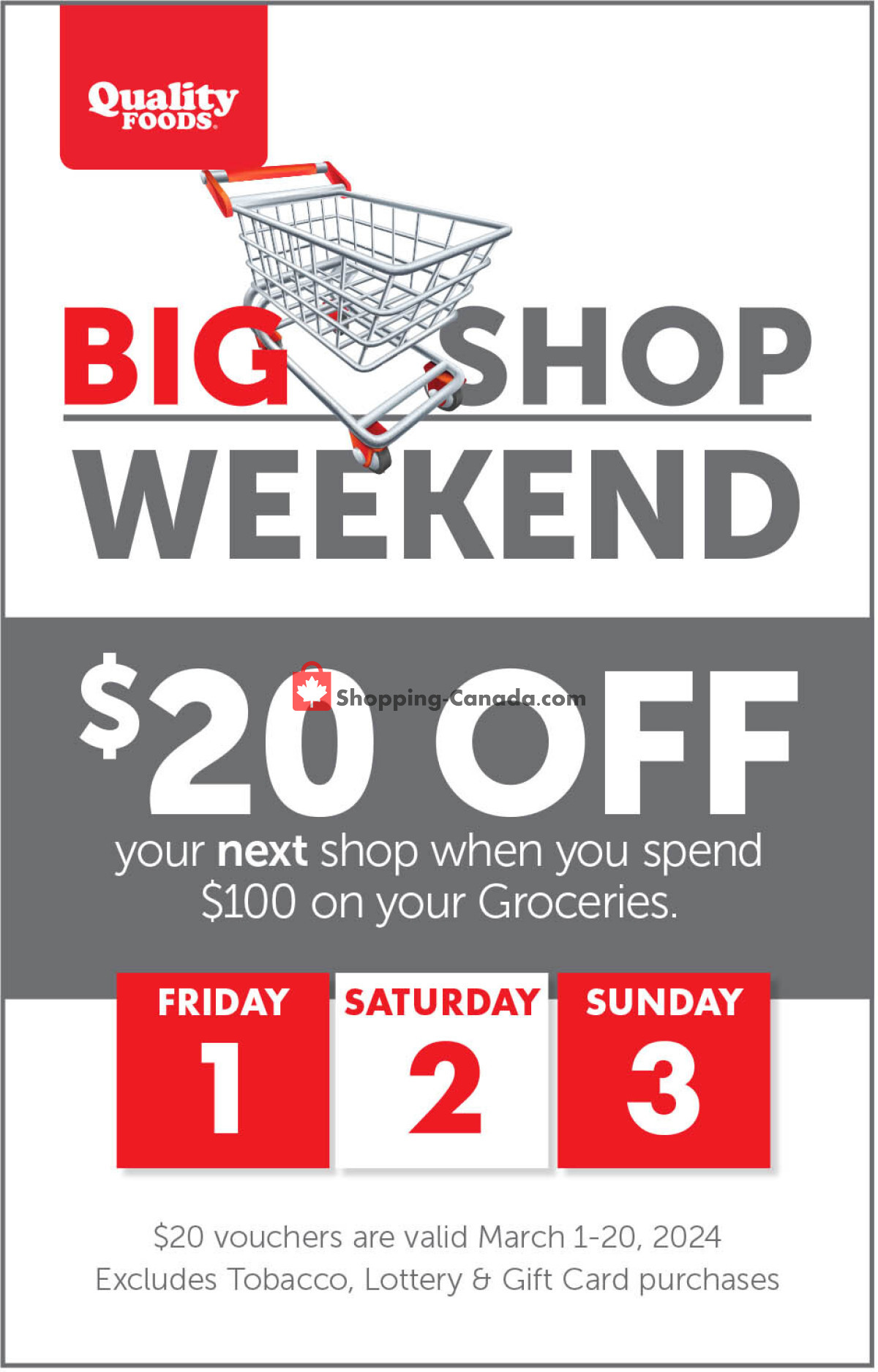 Quality Foods flyer from Thursday February 29, 2024 to Wednesday March 6, 2024 - page 16