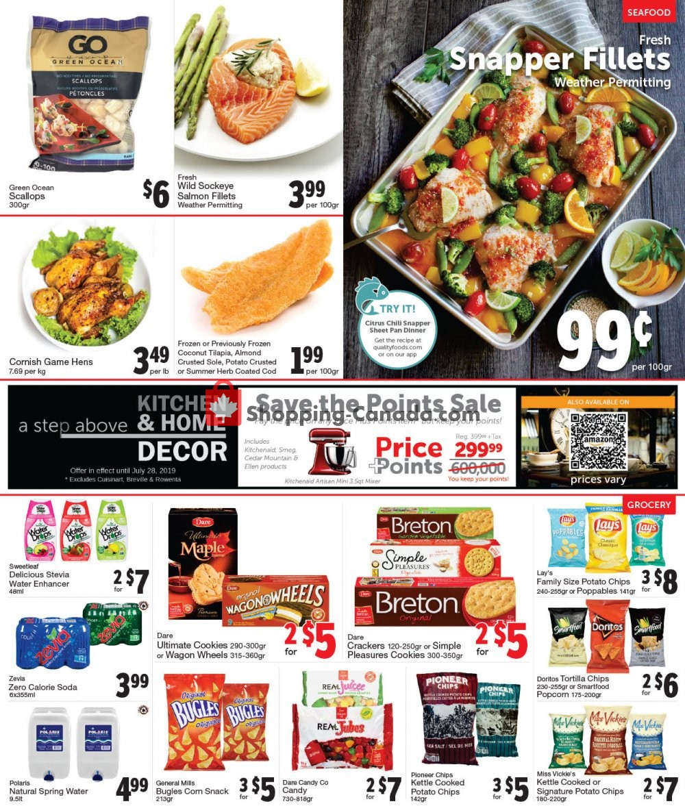 Quality Foods flyer from Monday July 22, 2019 to Sunday July 28, 2019 - page 3