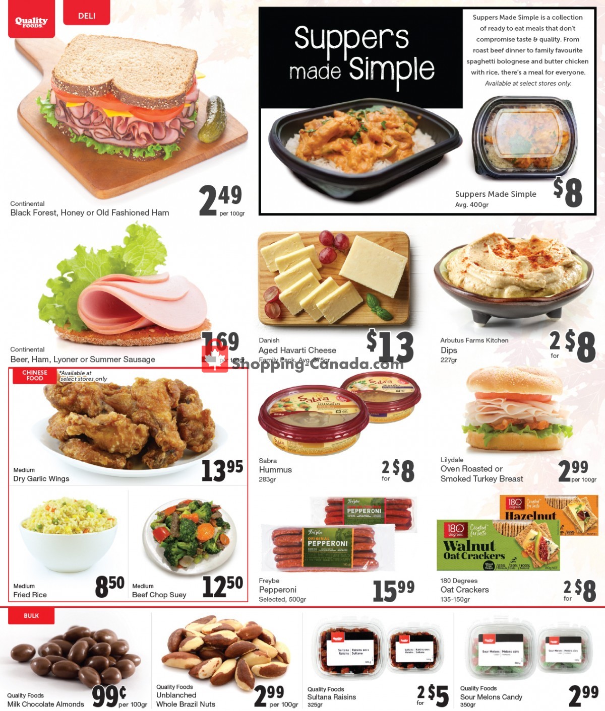 Quality Foods flyer from Monday October 11, 2021 to Sunday October 17, 2021 - page 6