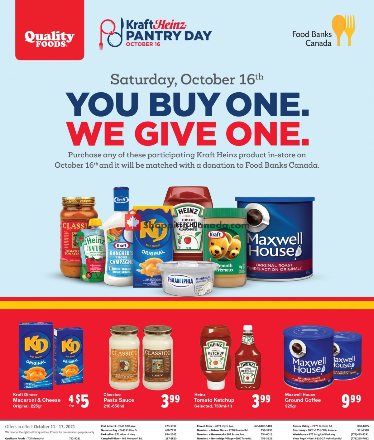 Quality Foods flyer from Monday October 11, 2021 to Sunday October 17, 2021 - page 8