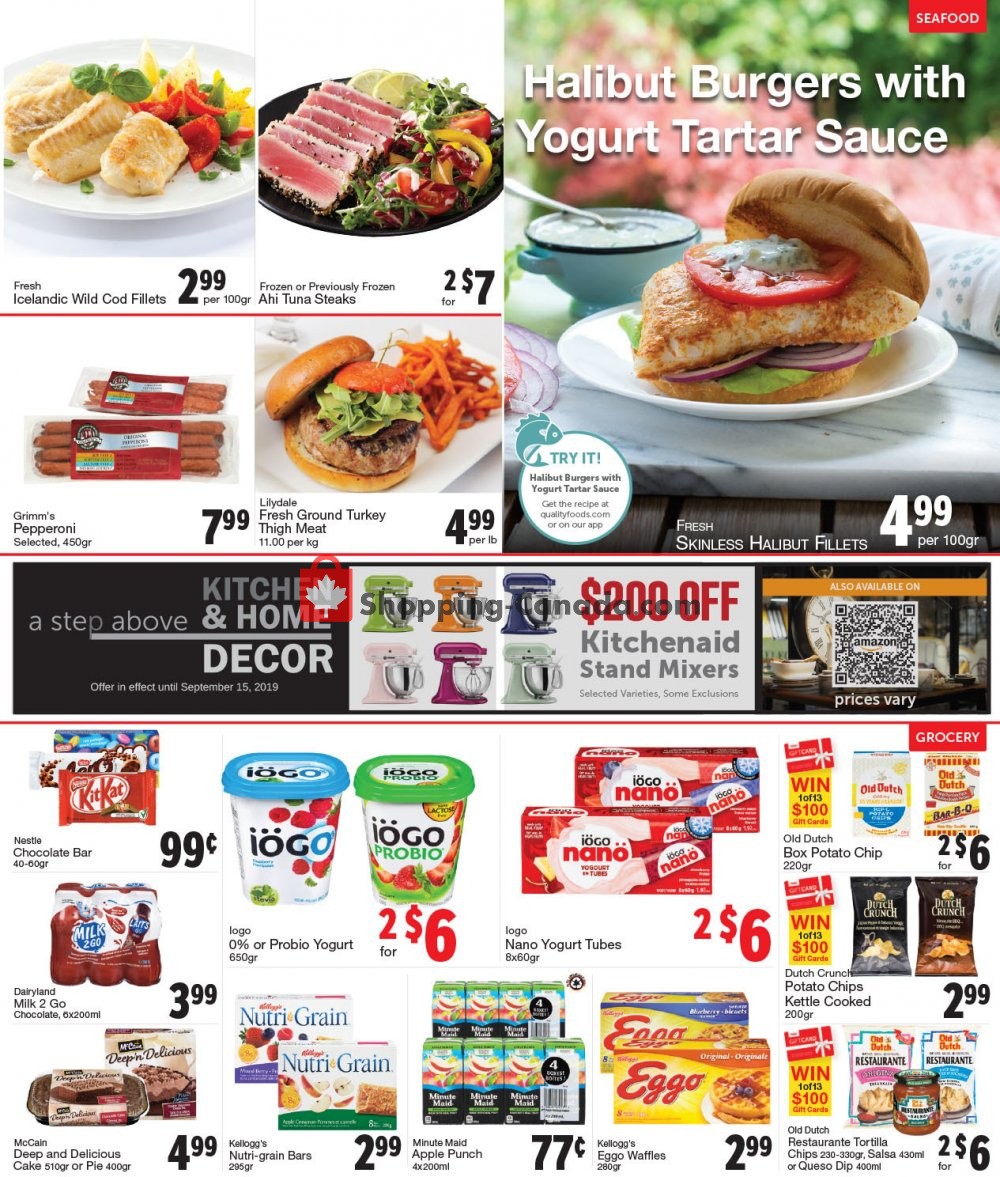 Quality Foods flyer from Monday September 9, 2019 to Sunday September 15, 2019 - page 3