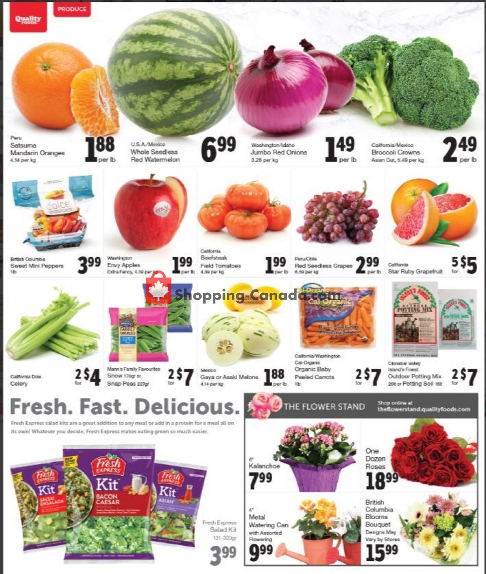 Quality Foods flyer from Monday May 25, 2020 to Sunday May 31, 2020 - page 2