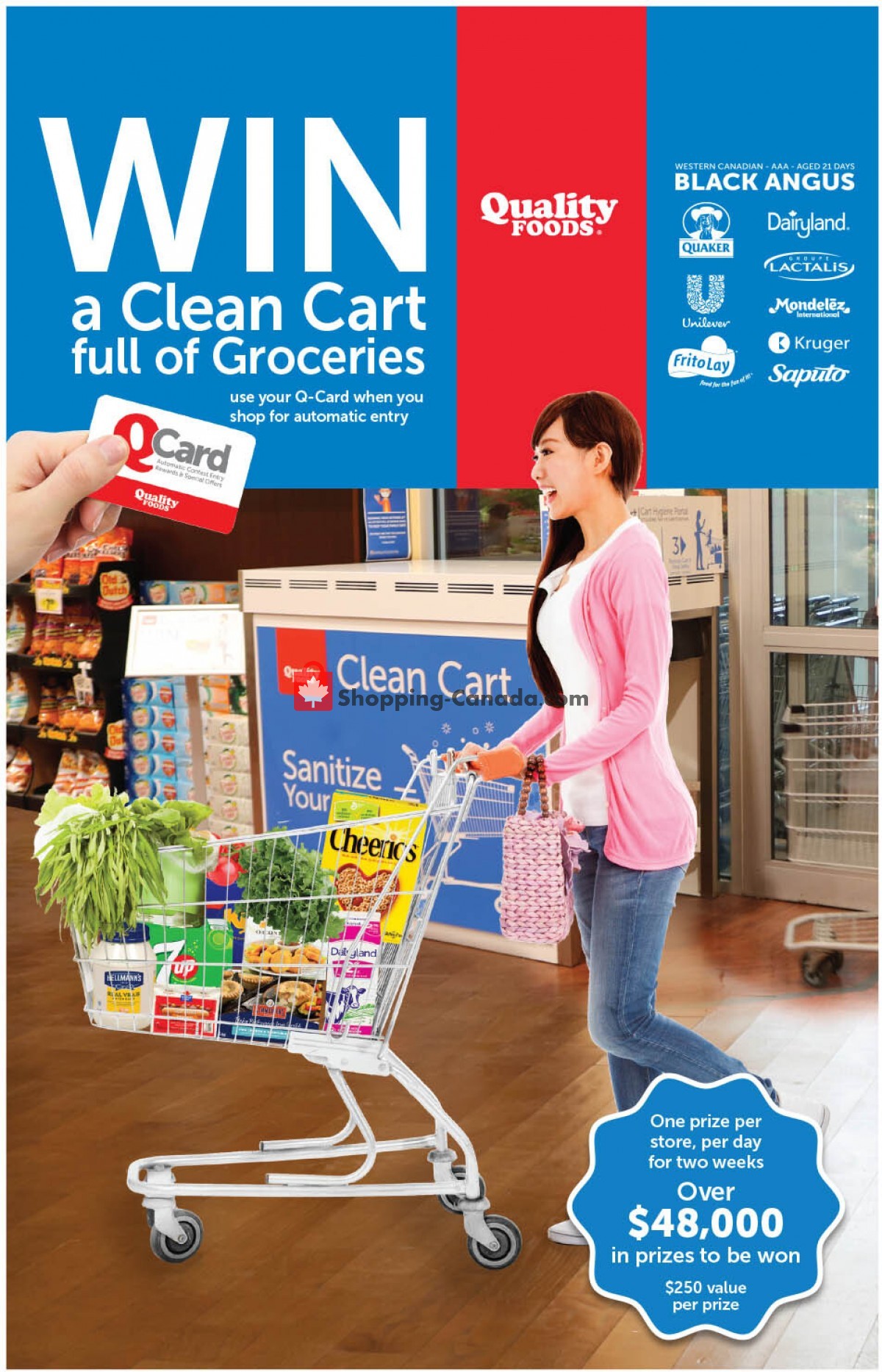 Quality Foods flyer from Monday March 29, 2021 to Sunday April 4, 2021 - page 1