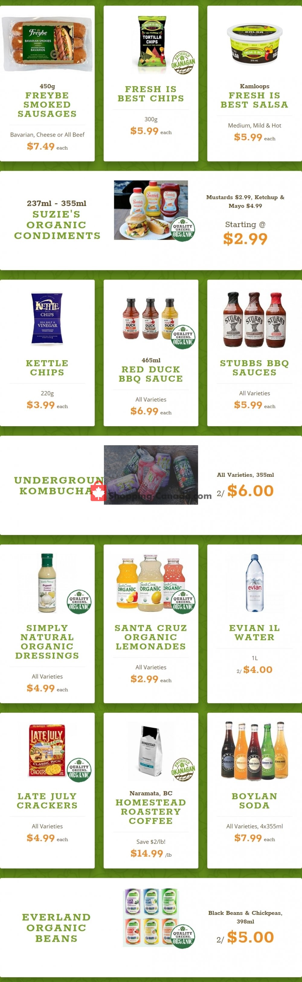 Quality Greens flyer from Wednesday July 31, 2019 to Tuesday August 6, 2019 - page 2