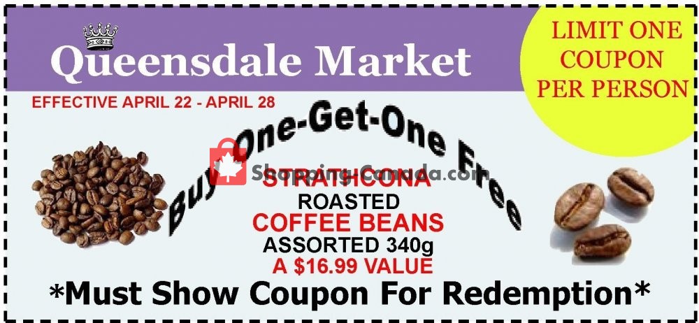 Queensdale Market flyer from Monday April 22, 2019 to Sunday April 28, 2019 - page 1