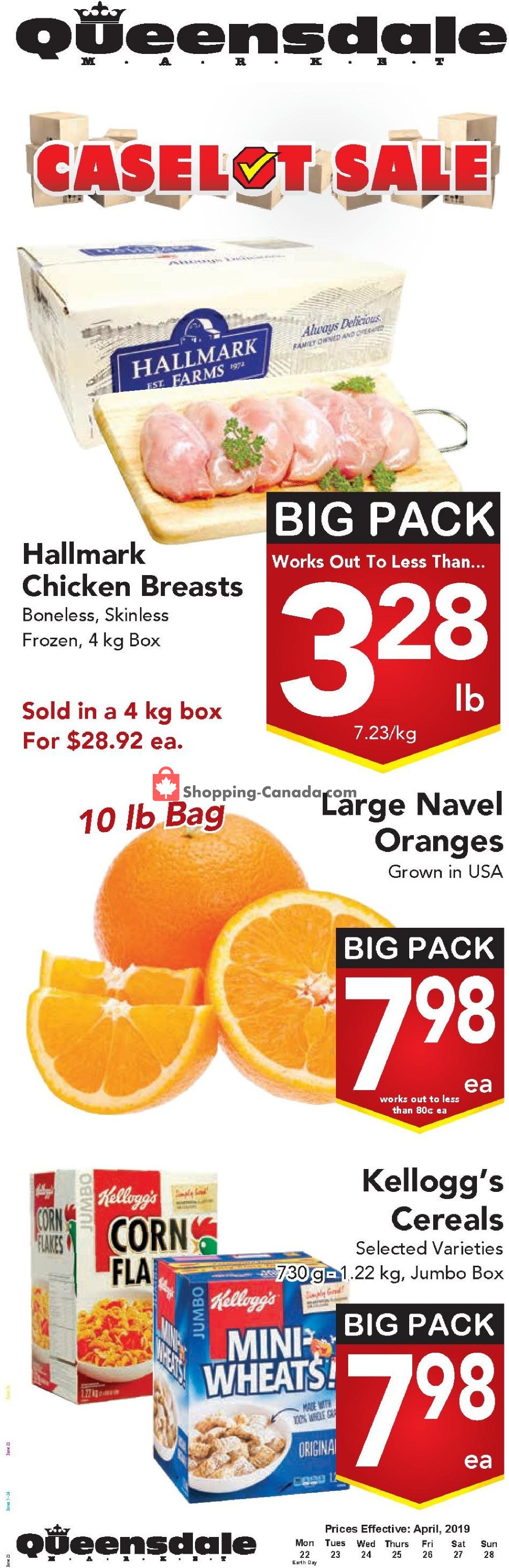 Queensdale Market flyer from Monday April 22, 2019 to Sunday April 28, 2019 - page 3