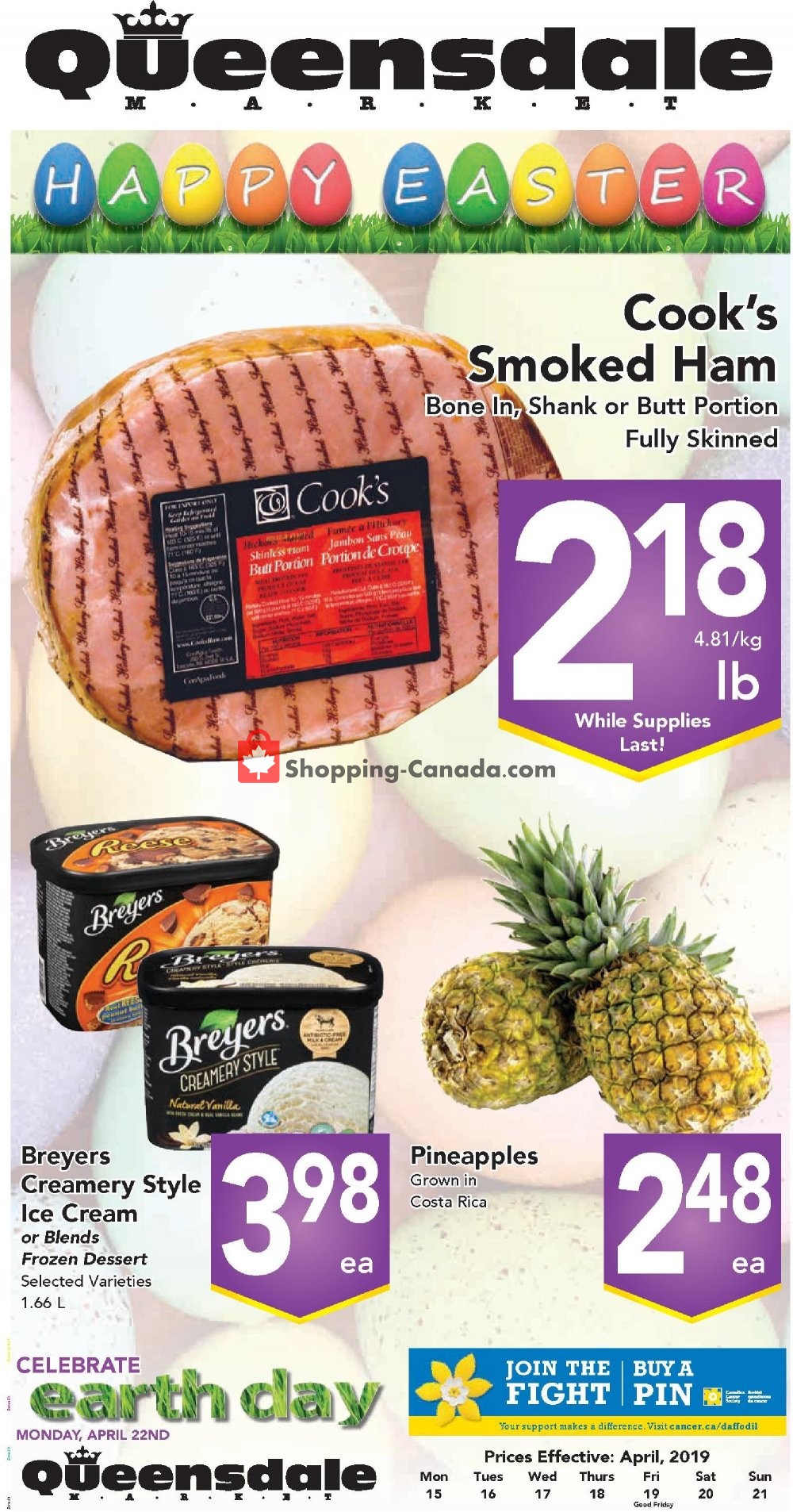 Queensdale Market flyer from Monday April 15, 2019 to Sunday April 21, 2019 - page 3