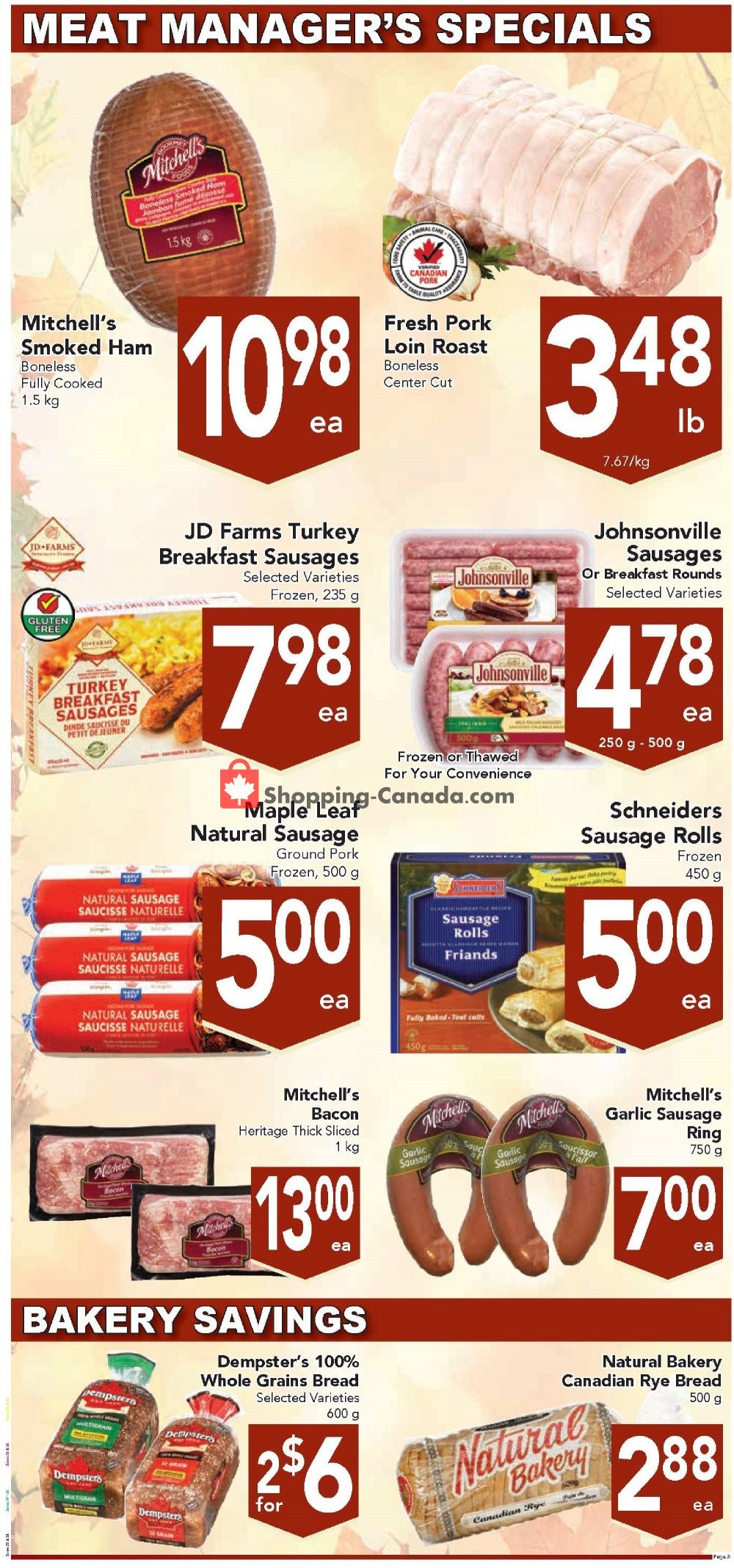 Queensdale Market flyer from Monday October 7, 2019 to Sunday October 13, 2019 - page 1