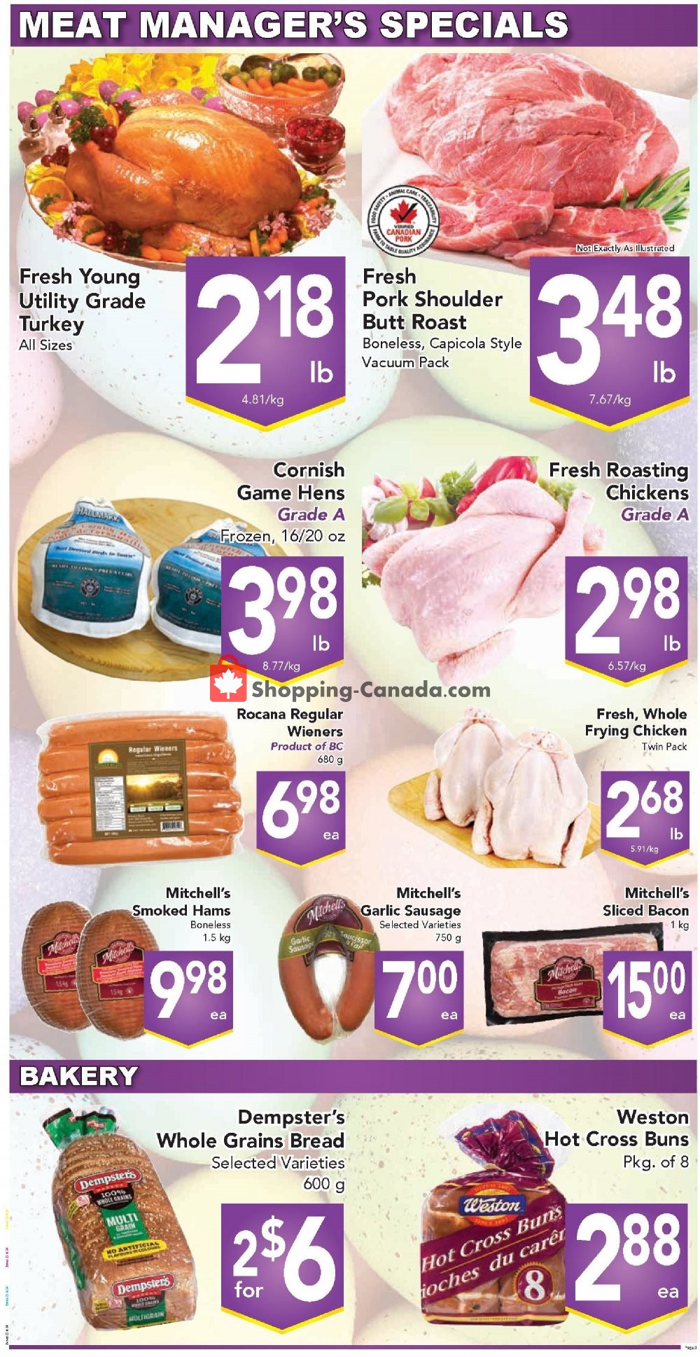 Queensdale Market flyer from Monday April 15, 2019 to Sunday April 21, 2019 - page 1