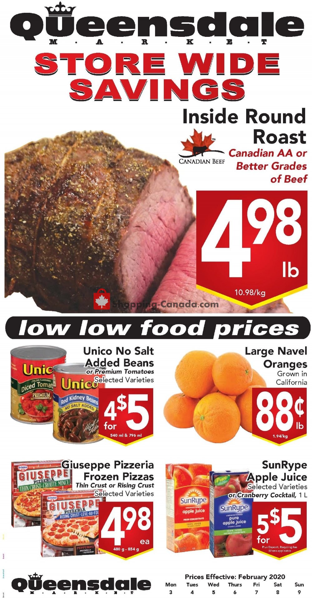 Queensdale Market flyer from Monday February 3, 2020 to Sunday February 9, 2020 - page 3