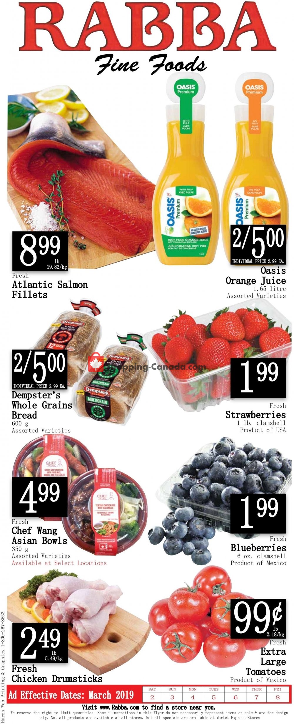 Rabba flyer from Saturday March 2, 2019 to Friday March 8, 2019 - page 1