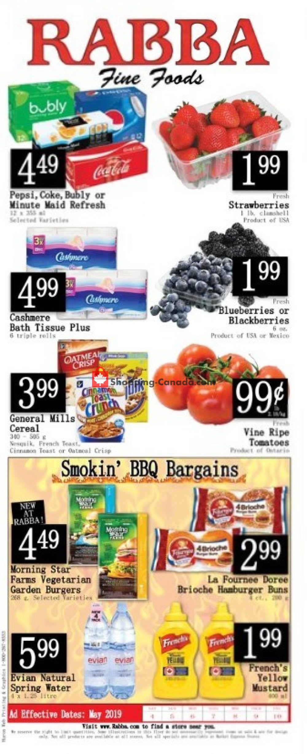 Rabba flyer from Saturday May 4, 2019 to Friday May 10, 2019 - page 1