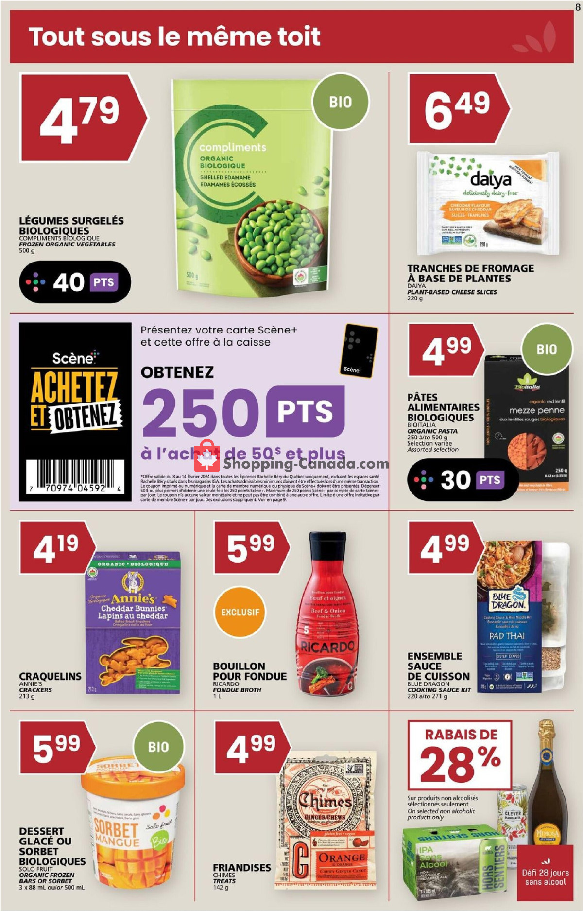 Rachelle Béry flyer from Thursday February 8, 2024 to Wednesday February 14, 2024 - page 8