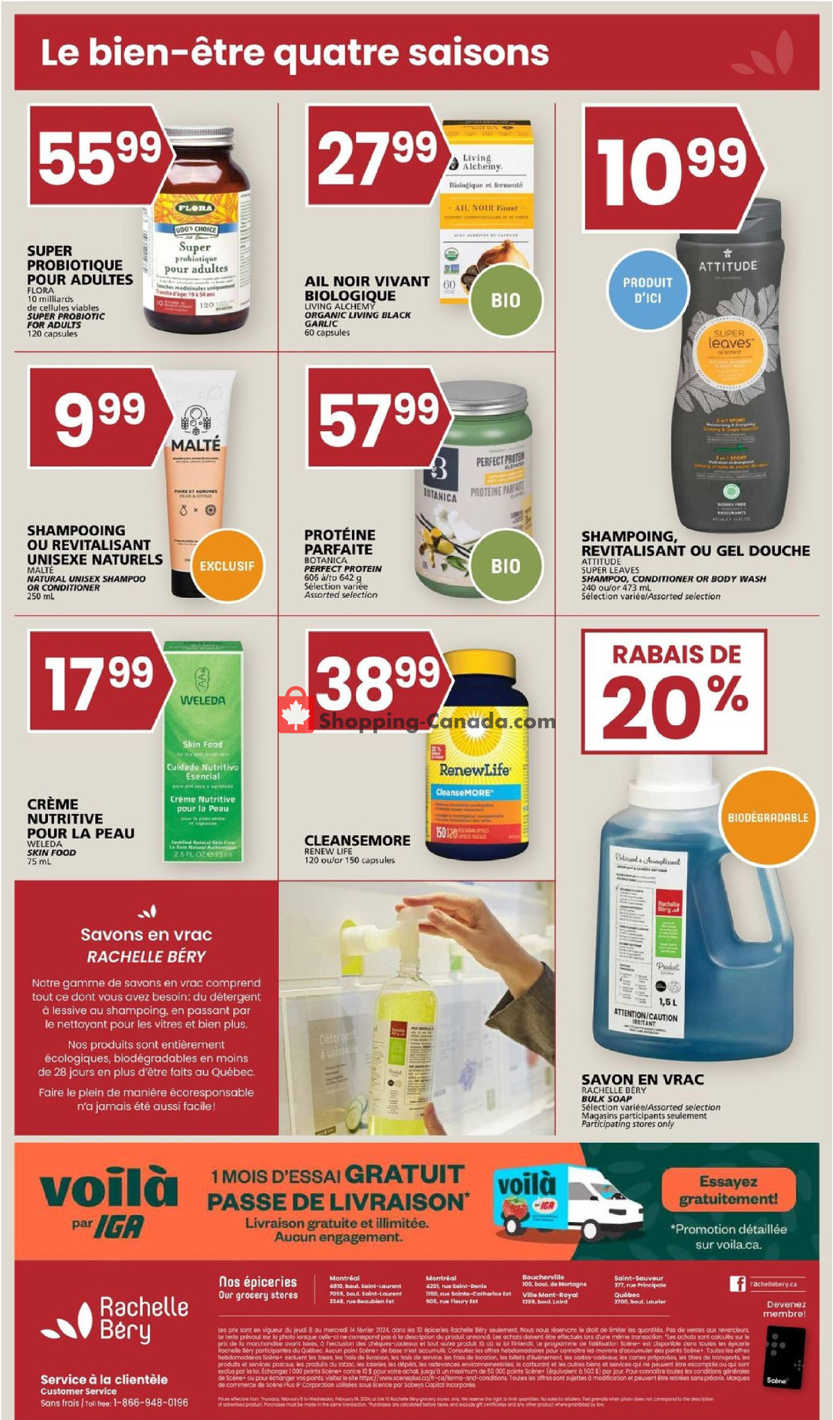 Rachelle Béry flyer from Thursday February 8, 2024 to Wednesday February 14, 2024 - page 9