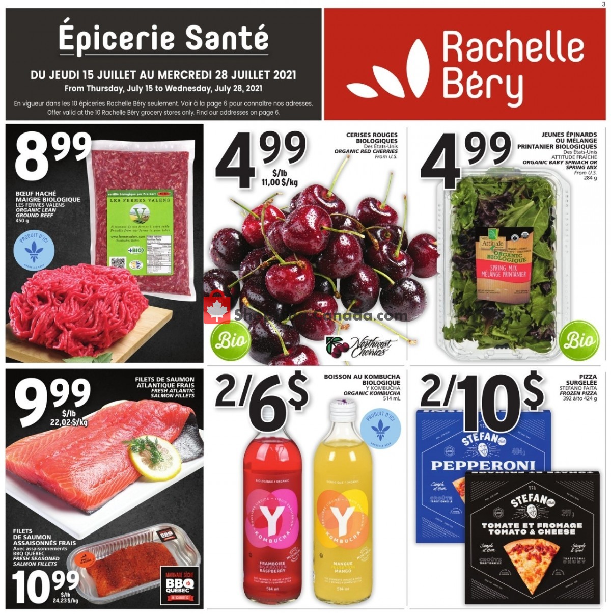 Rachelle Béry flyer from Thursday July 15, 2021 to Wednesday July 28, 2021 - page 2
