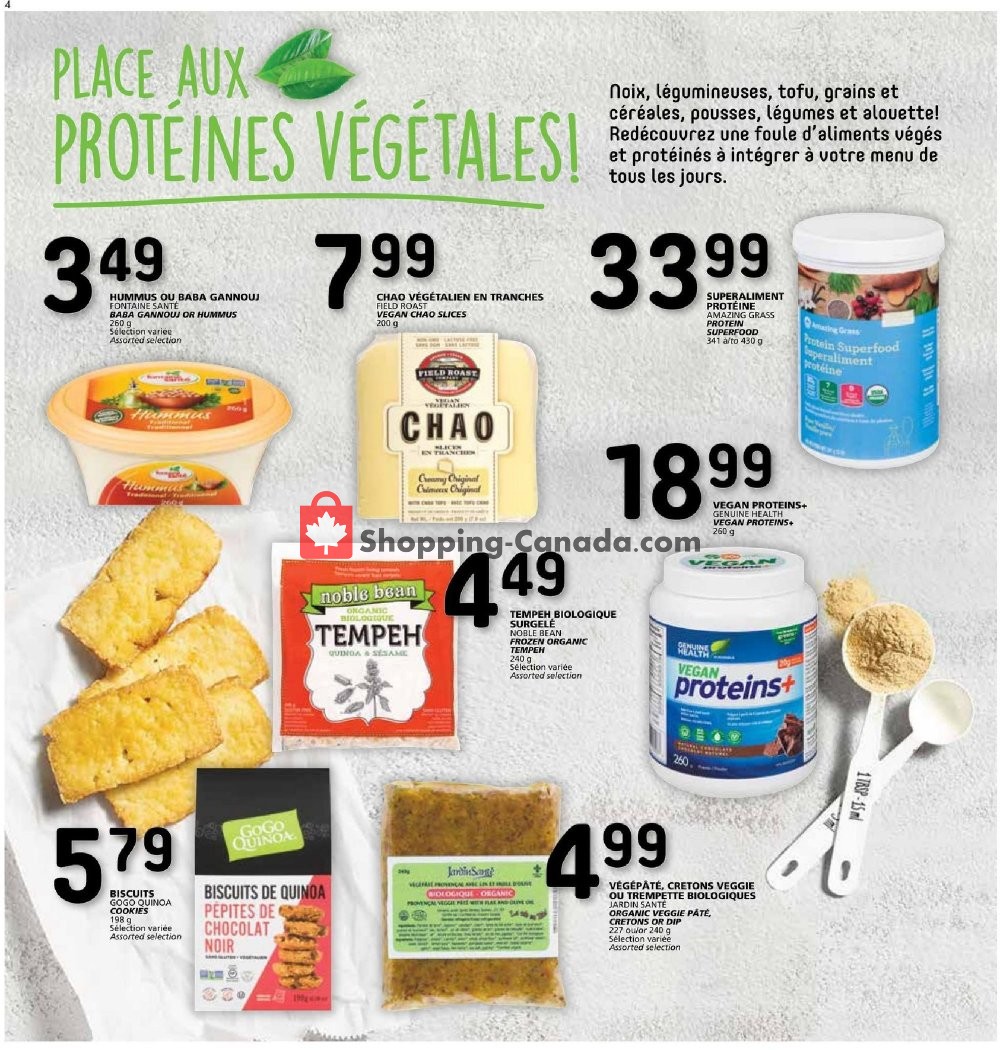 Rachelle Béry flyer from Thursday March 7, 2019 to Wednesday March 20, 2019 - page 4