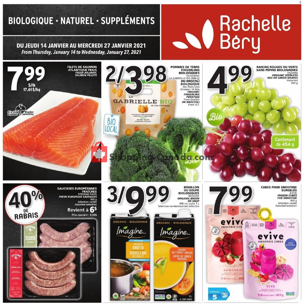 Rachelle Béry flyer from Thursday January 14, 2021 to Wednesday January 27, 2021 - page 4
