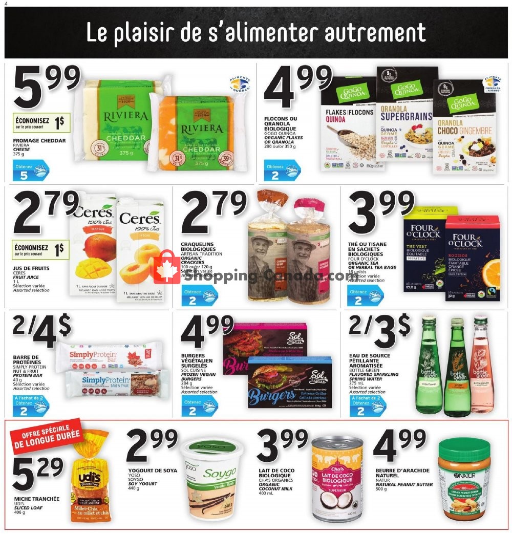 Rachelle Béry flyer from Thursday September 5, 2019 to Wednesday September 11, 2019 - page 4