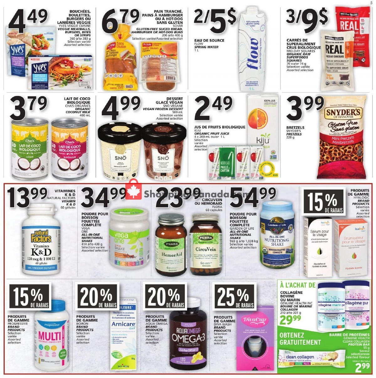 Rachelle Béry flyer from Thursday May 6, 2021 to Wednesday May 19, 2021 - page 5