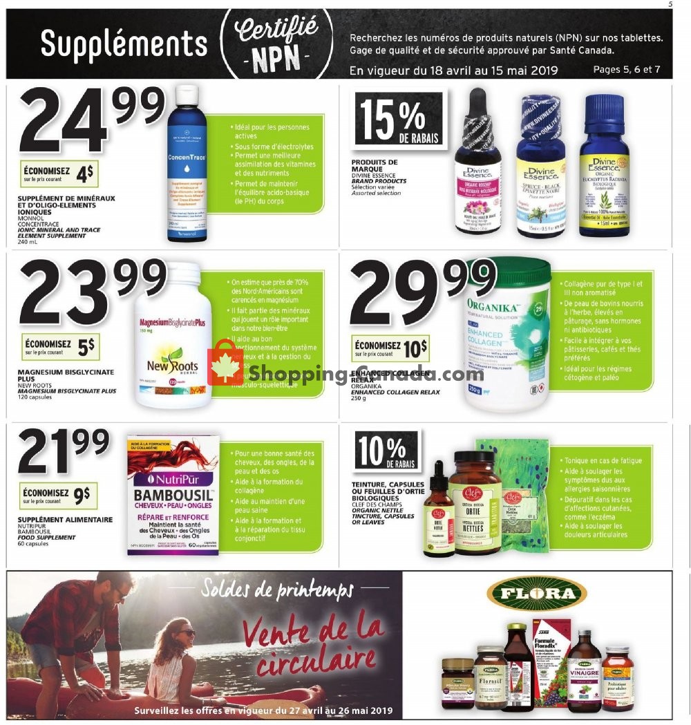 Rachelle Béry flyer from Thursday April 18, 2019 to Wednesday May 1, 2019 - page 5