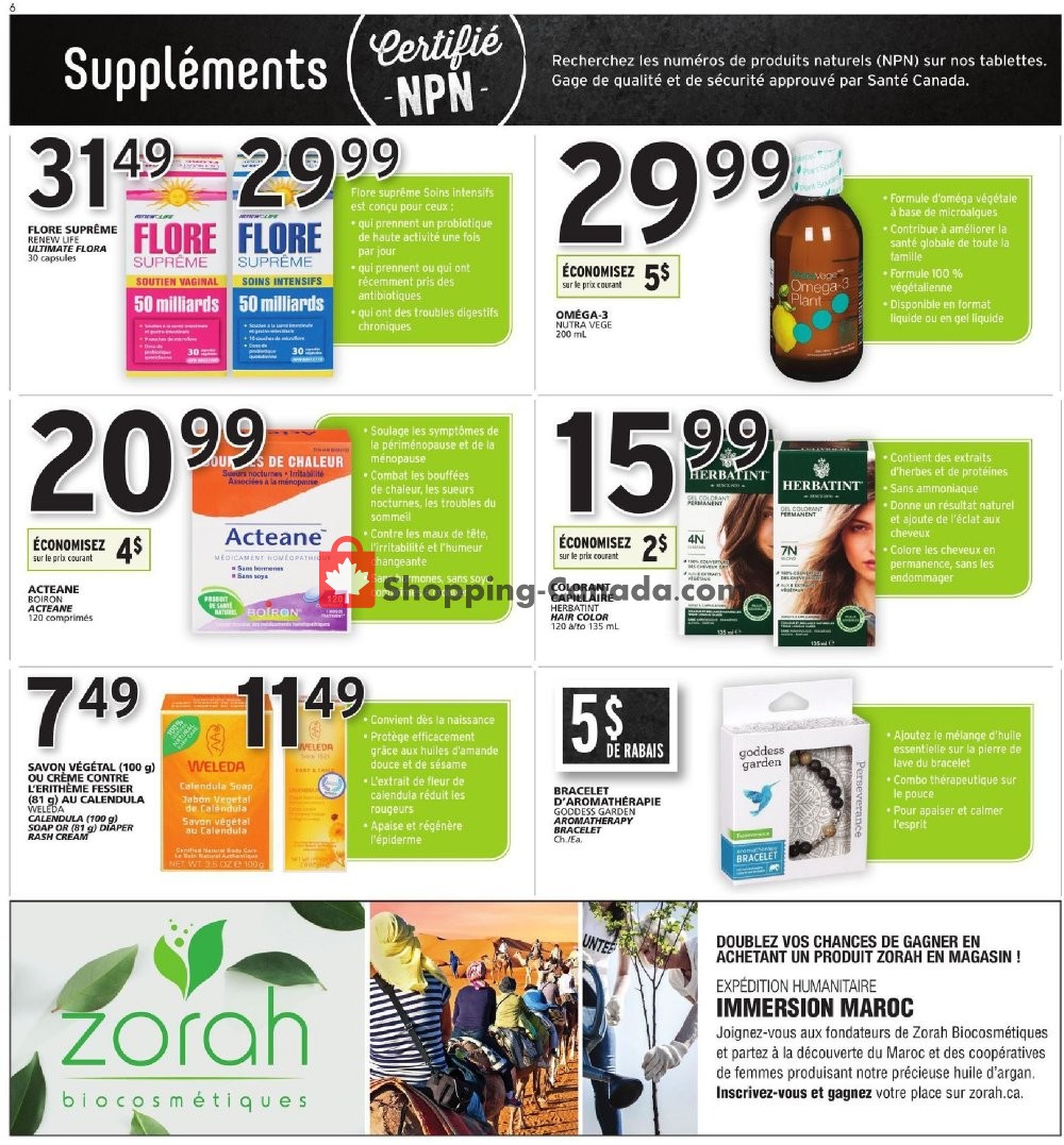 Rachelle Béry flyer from Thursday April 18, 2019 to Wednesday May 1, 2019 - page 6