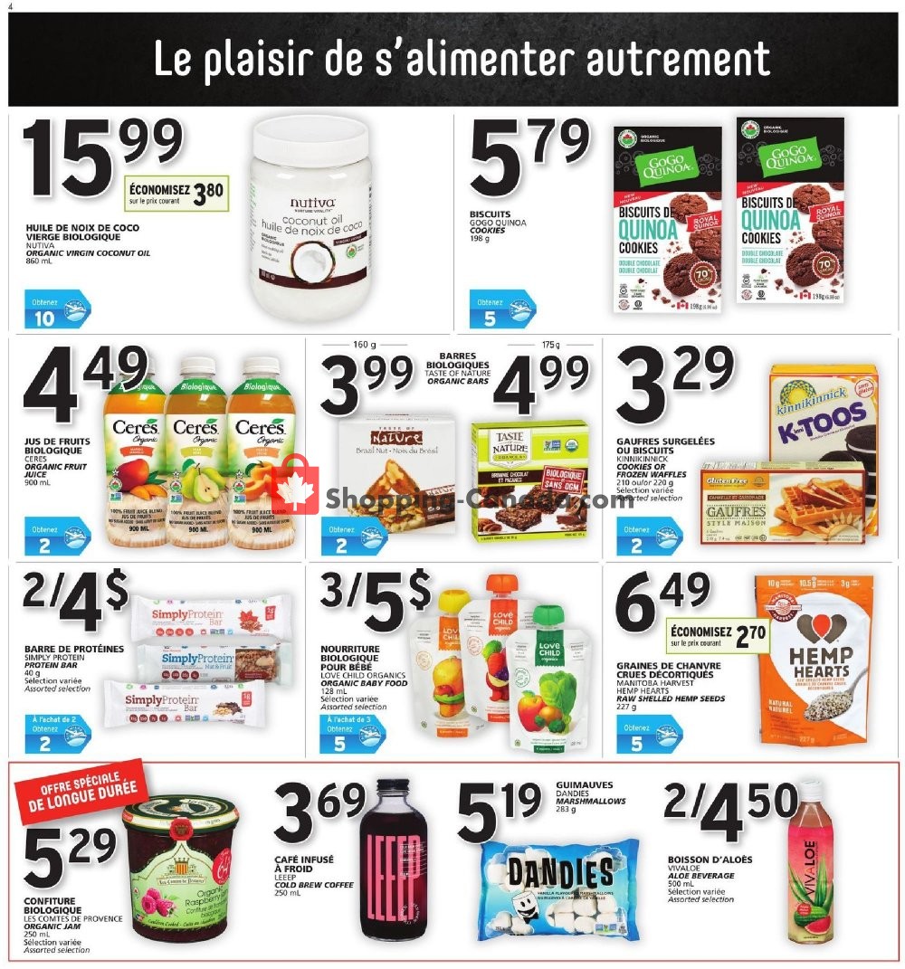 Rachelle Béry flyer from Thursday August 15, 2019 to Wednesday August 21, 2019 - page 4