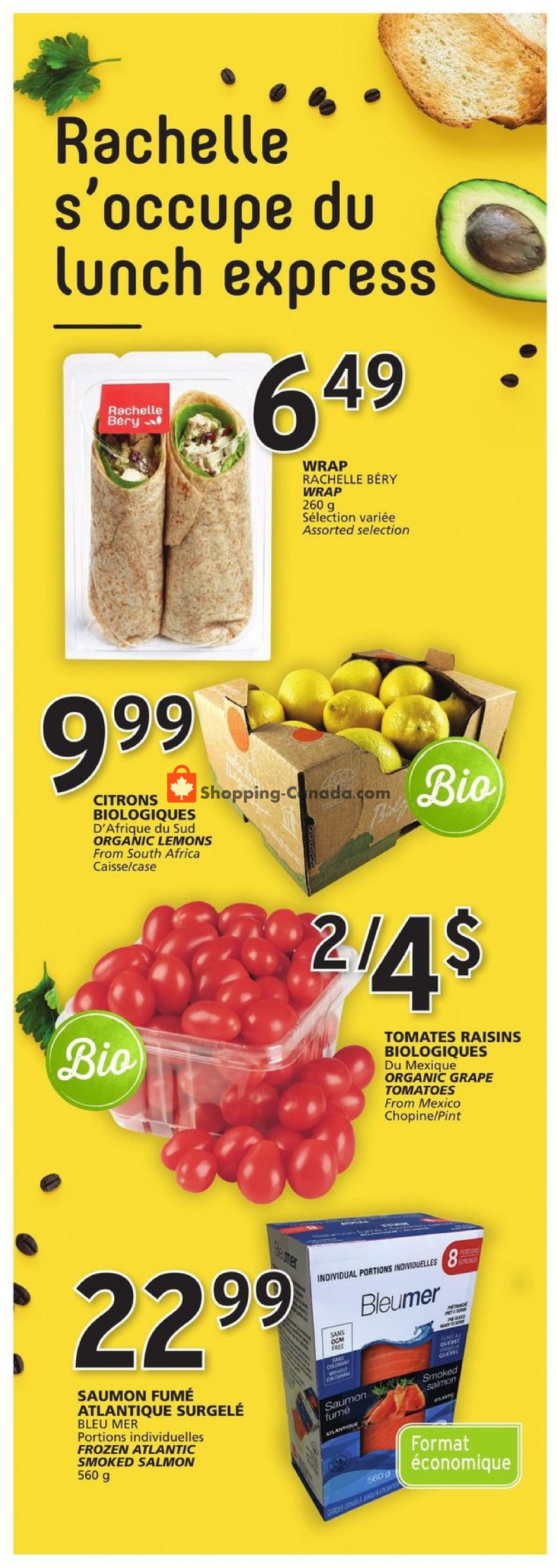 Rachelle Béry flyer from Thursday August 8, 2019 to Wednesday August 14, 2019 - page 9