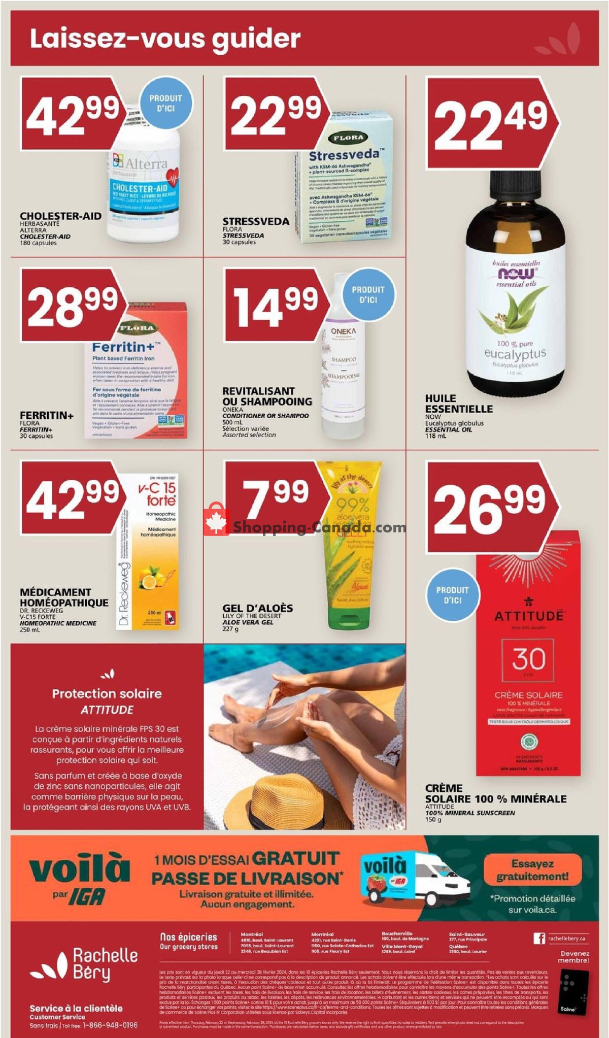 Rachelle Béry flyer from Thursday February 22, 2024 to Wednesday February 28, 2024 - page 8