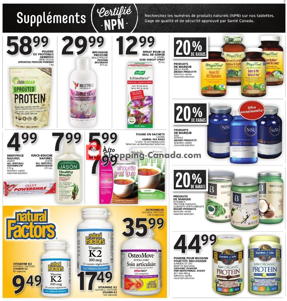 Rachelle Béry flyer from Thursday February 6, 2020 to Wednesday February 19, 2020 - page 7