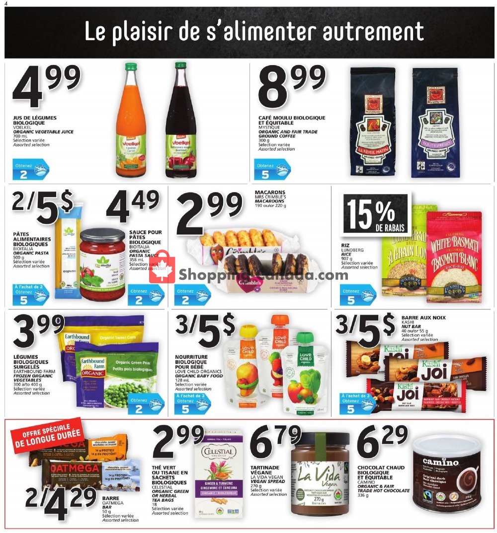 Rachelle Béry flyer from Thursday October 3, 2019 to Wednesday October 16, 2019 - page 4