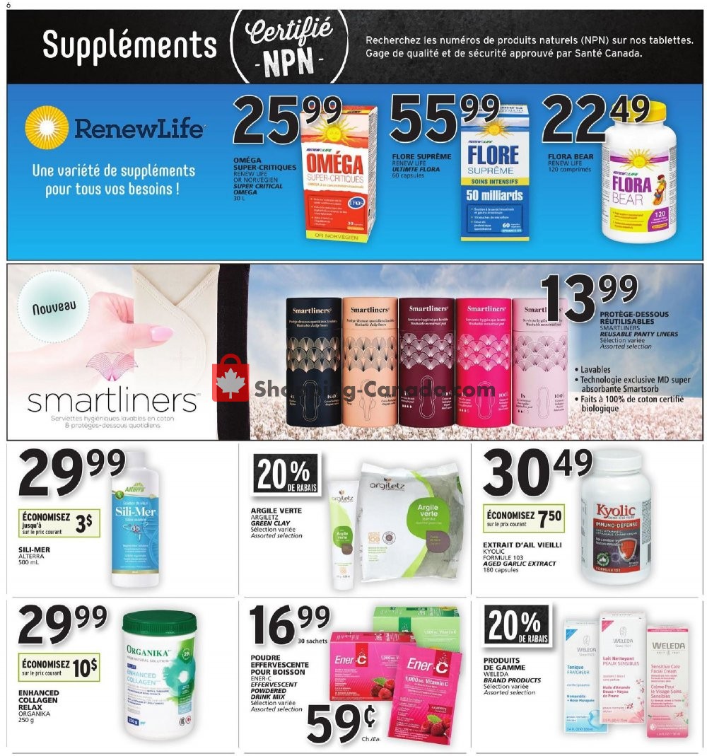 Rachelle Béry flyer from Thursday October 3, 2019 to Wednesday October 16, 2019 - page 6