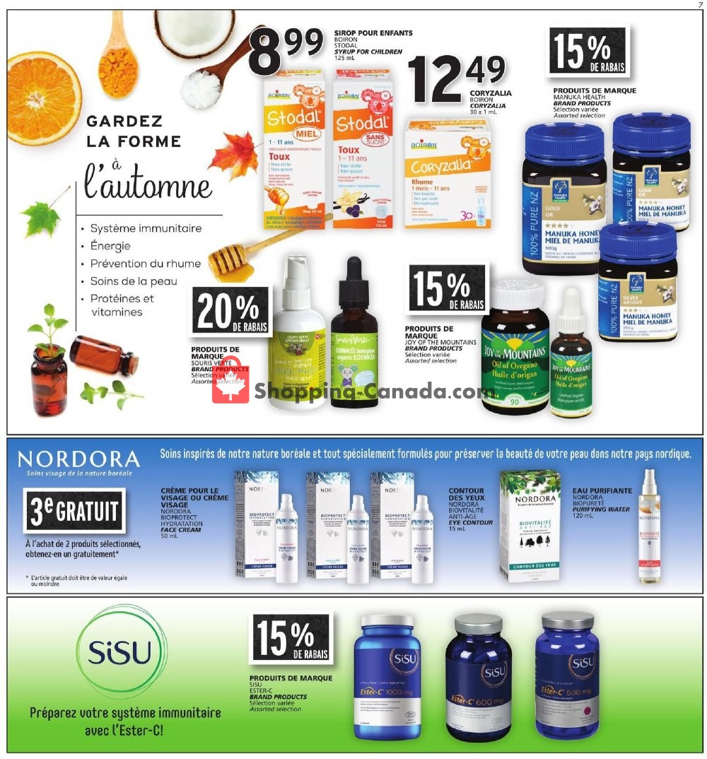 Rachelle Béry flyer from Thursday October 3, 2019 to Wednesday October 16, 2019 - page 7