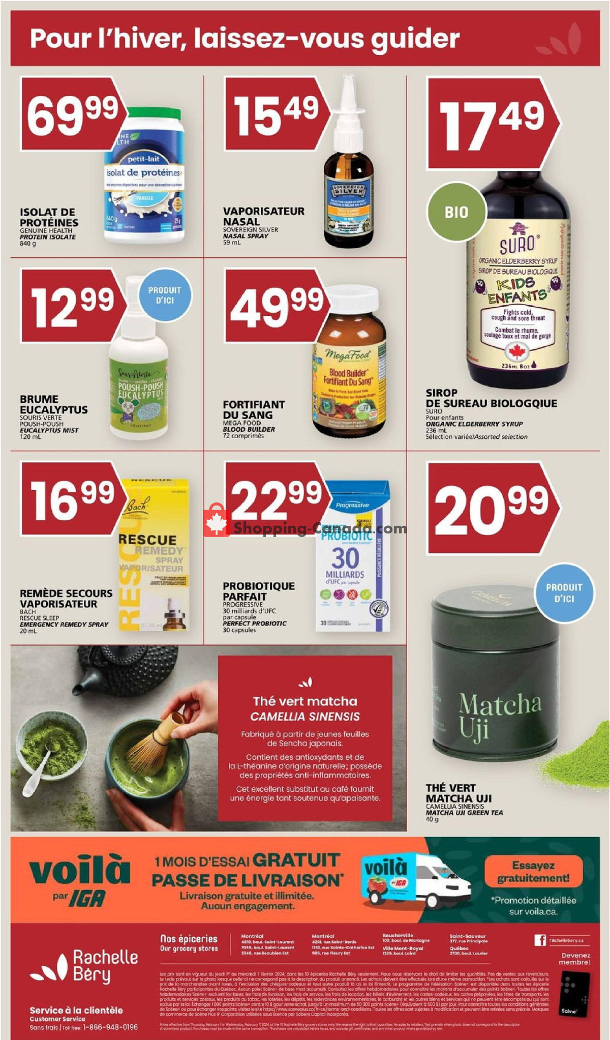 Rachelle Béry flyer from Thursday February 1, 2024 to Wednesday February 7, 2024 - page 9