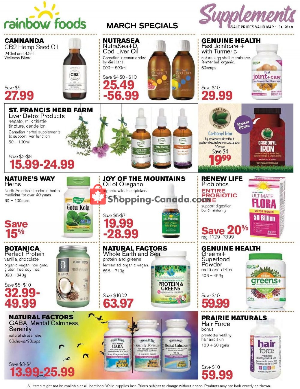 Rainbow Foods flyer from Friday March 1, 2019 to Sunday March 31, 2019 - page 5
