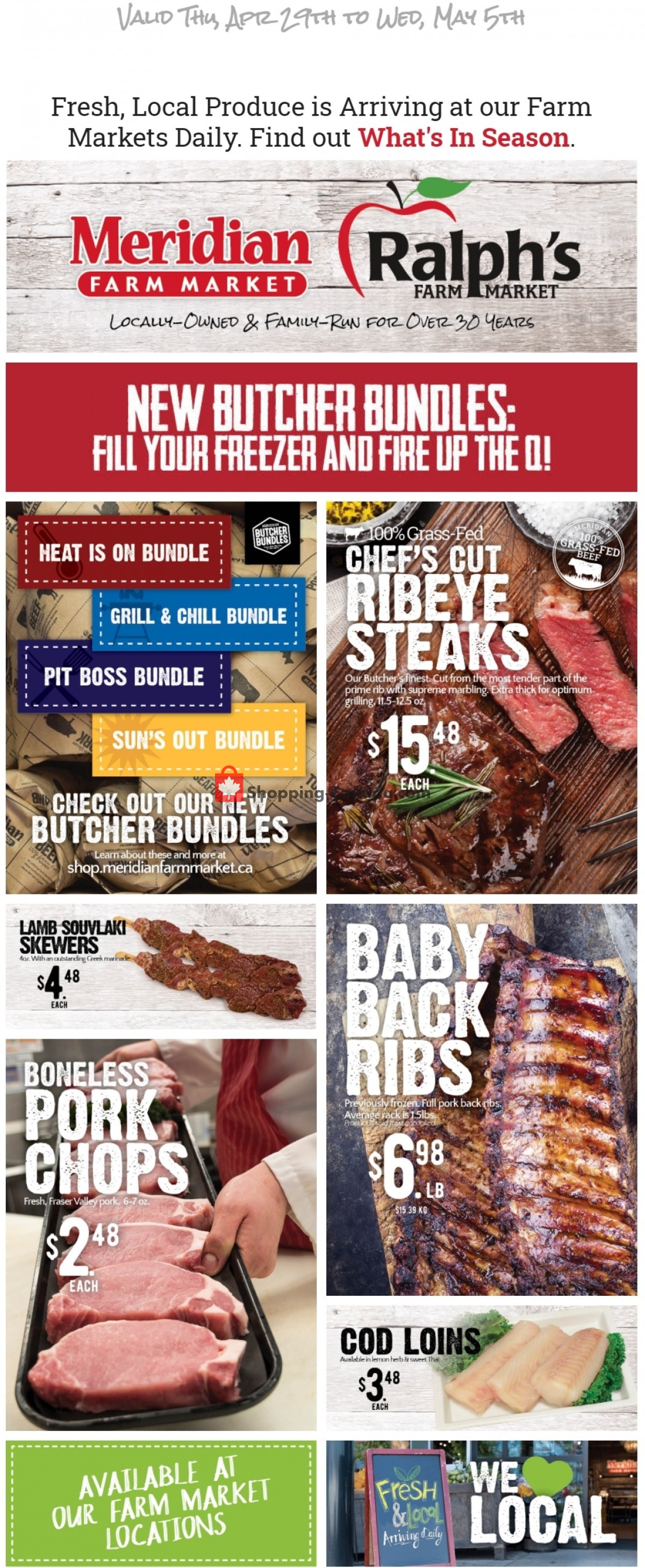 Ralph's Farm Market flyer from Thursday April 29, 2021 to Wednesday May 5, 2021 - page 1